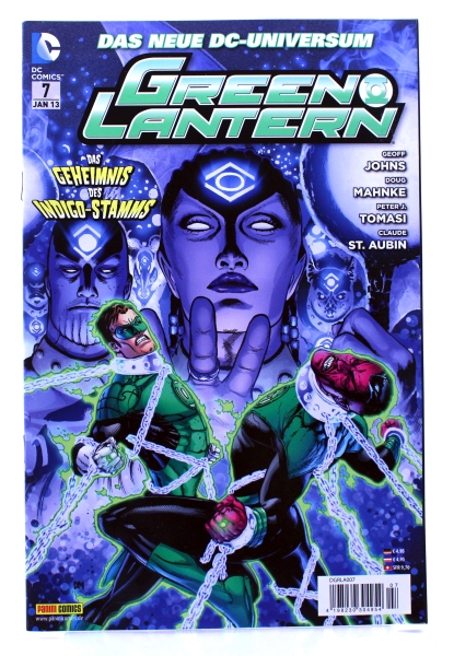 Green Lantern Comic (Das neue DC-Universum) Nr. 7: Das Geheimnis des Indigo-Stamms von Panini